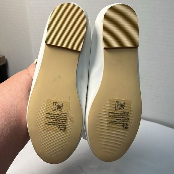Janie and Jack 100048896 Girl White Classic Ballet Flat size 1K NWT - Picture 10 of 11